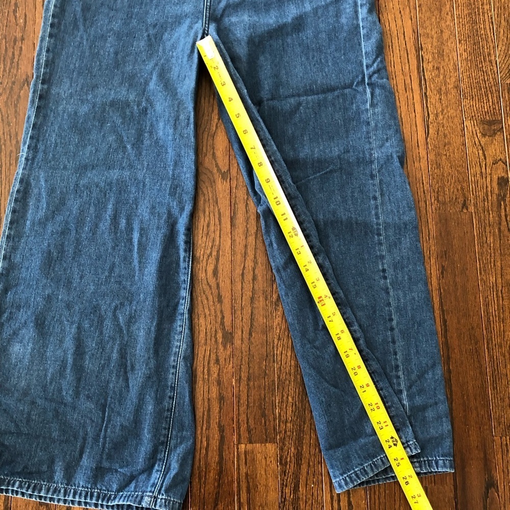 Les Coyotes de Paris Women’s 25 Super Oversized High-Waisted Wide-Leg Jeans EUC! - Picture 8 of 16